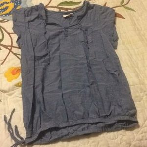 SO Denim-colored cotton shirt